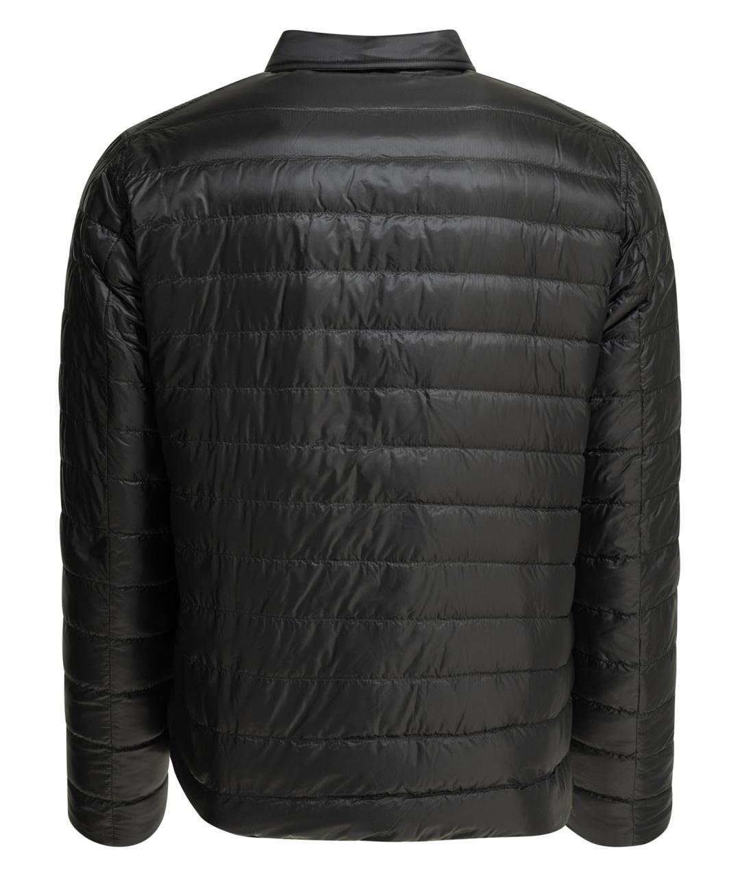HERNO Черная полиамидовая куртка, фото 3
