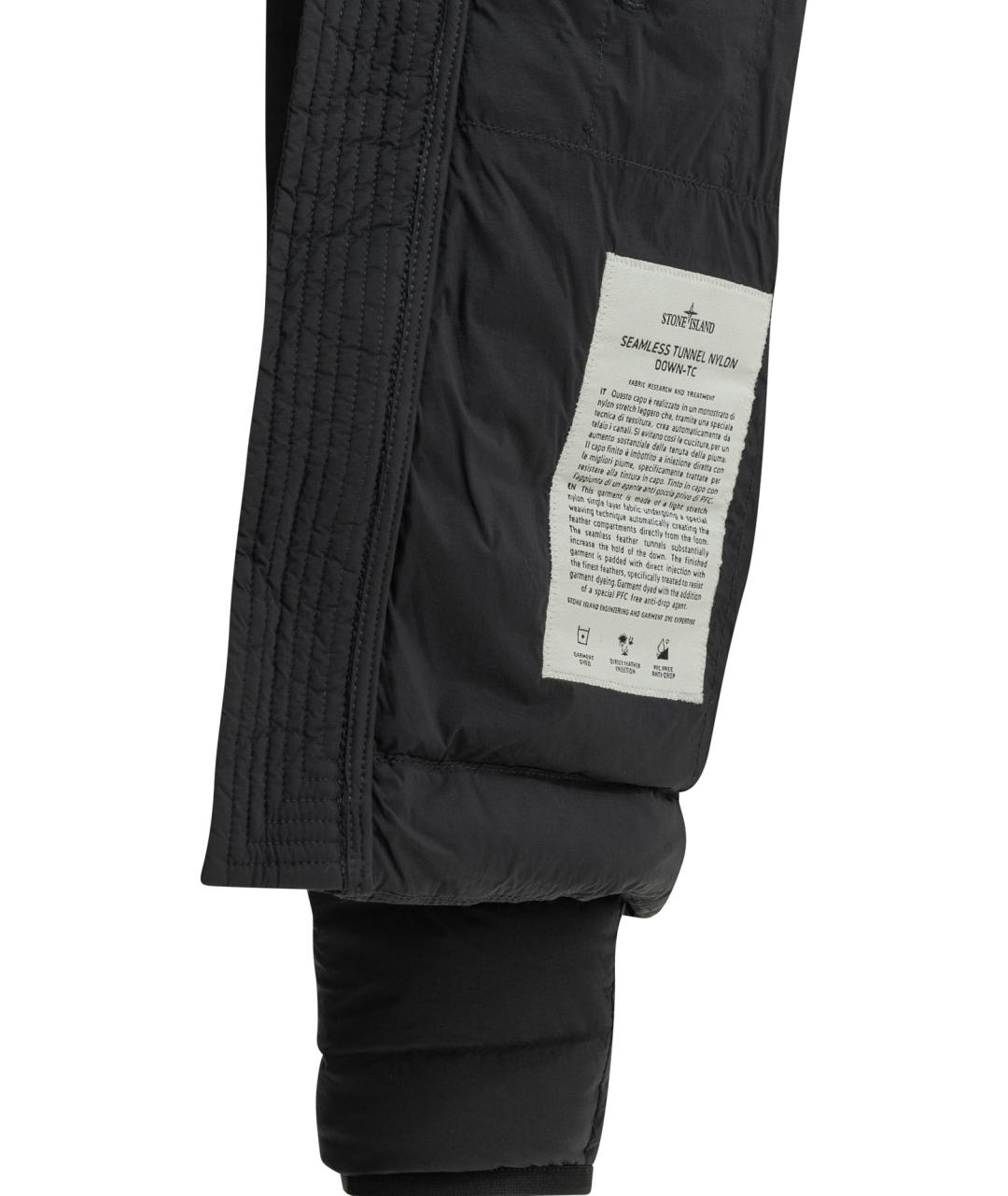 STONE ISLAND Синяя полиамидовая куртка, фото 3