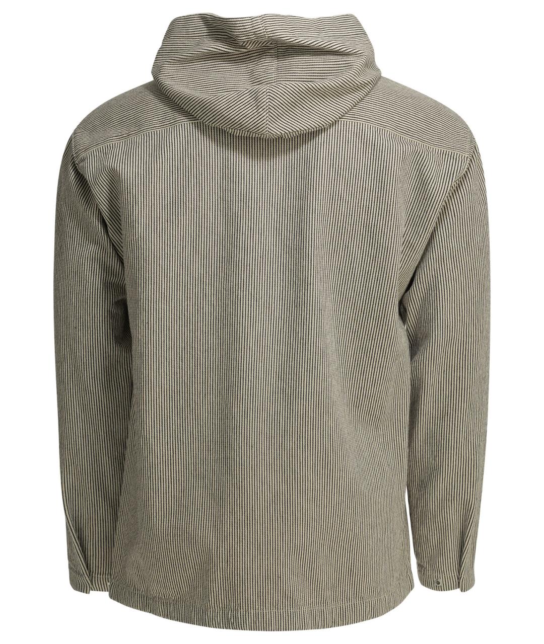 STONE ISLAND Хаки хлопковая куртка, фото 2