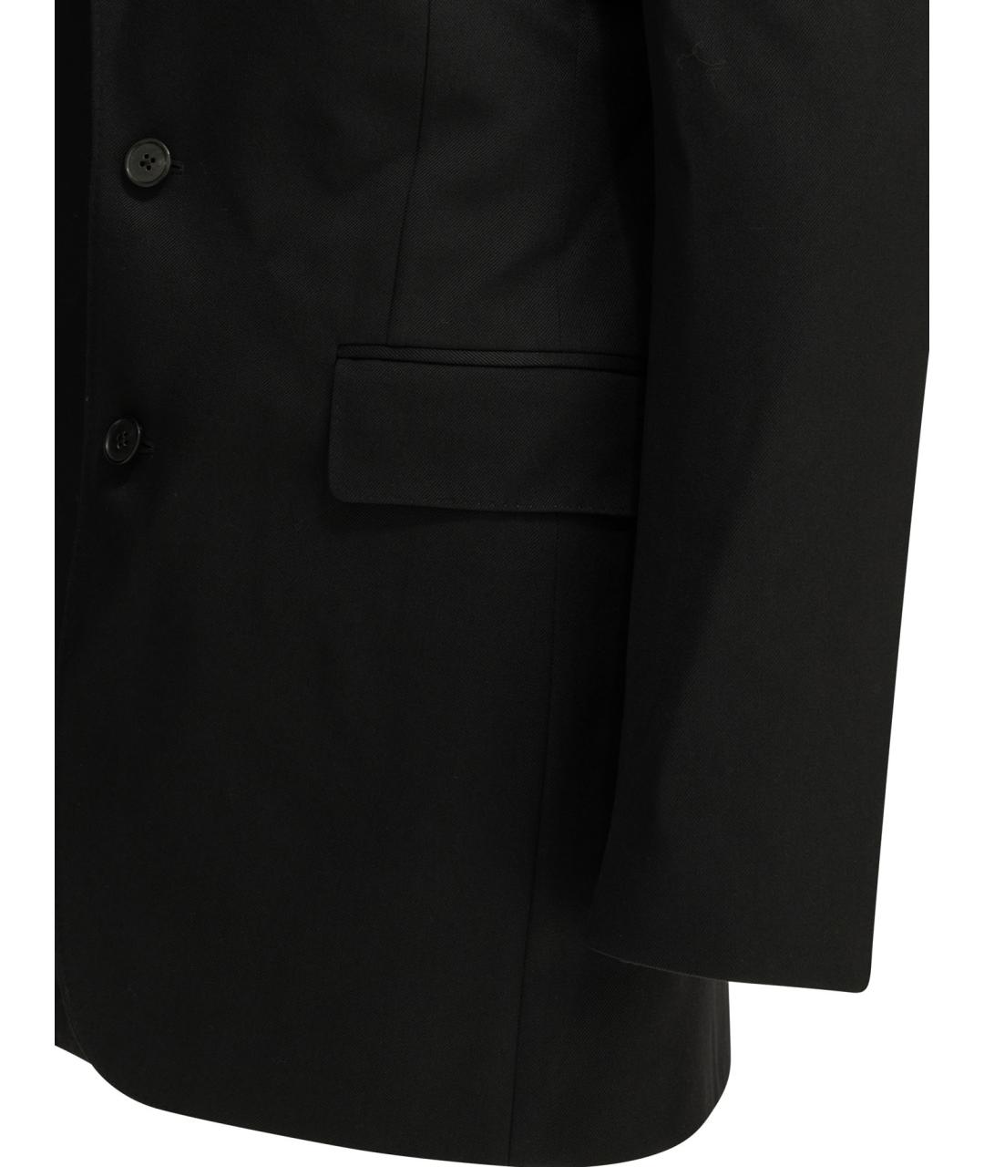 CELINE Черный шерстяной жакет/пиджак, фото 4