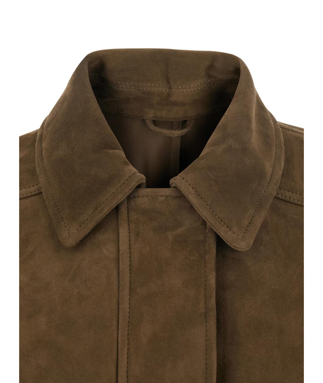 BRUNELLO CUCINELLI Коричневая куртка, фото 3