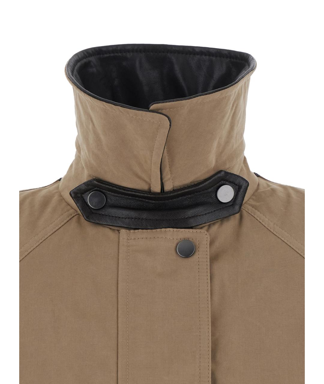 BRUNELLO CUCINELLI Коричневая куртка, фото 4