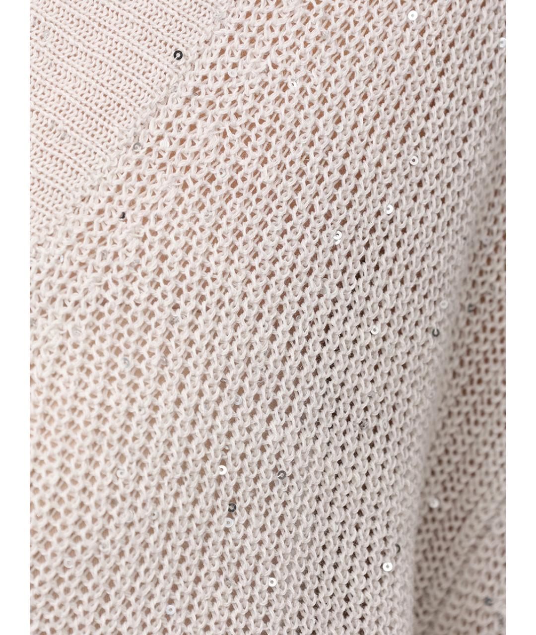 PANICALE Серый льняной кардиган, фото 6