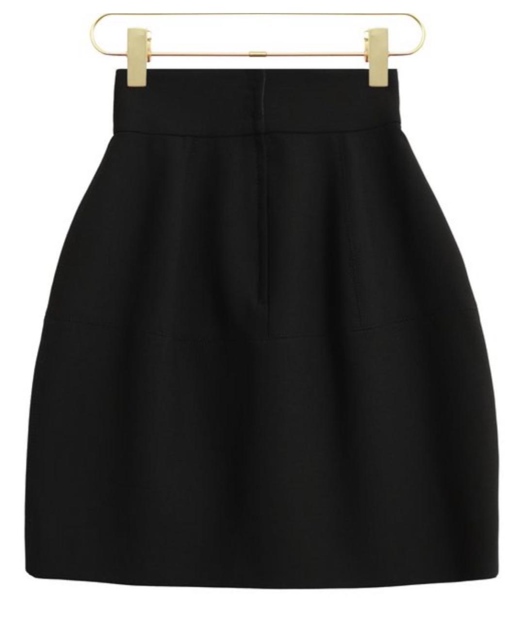 DOLCE&GABBANA Черная юбка мини, фото 3