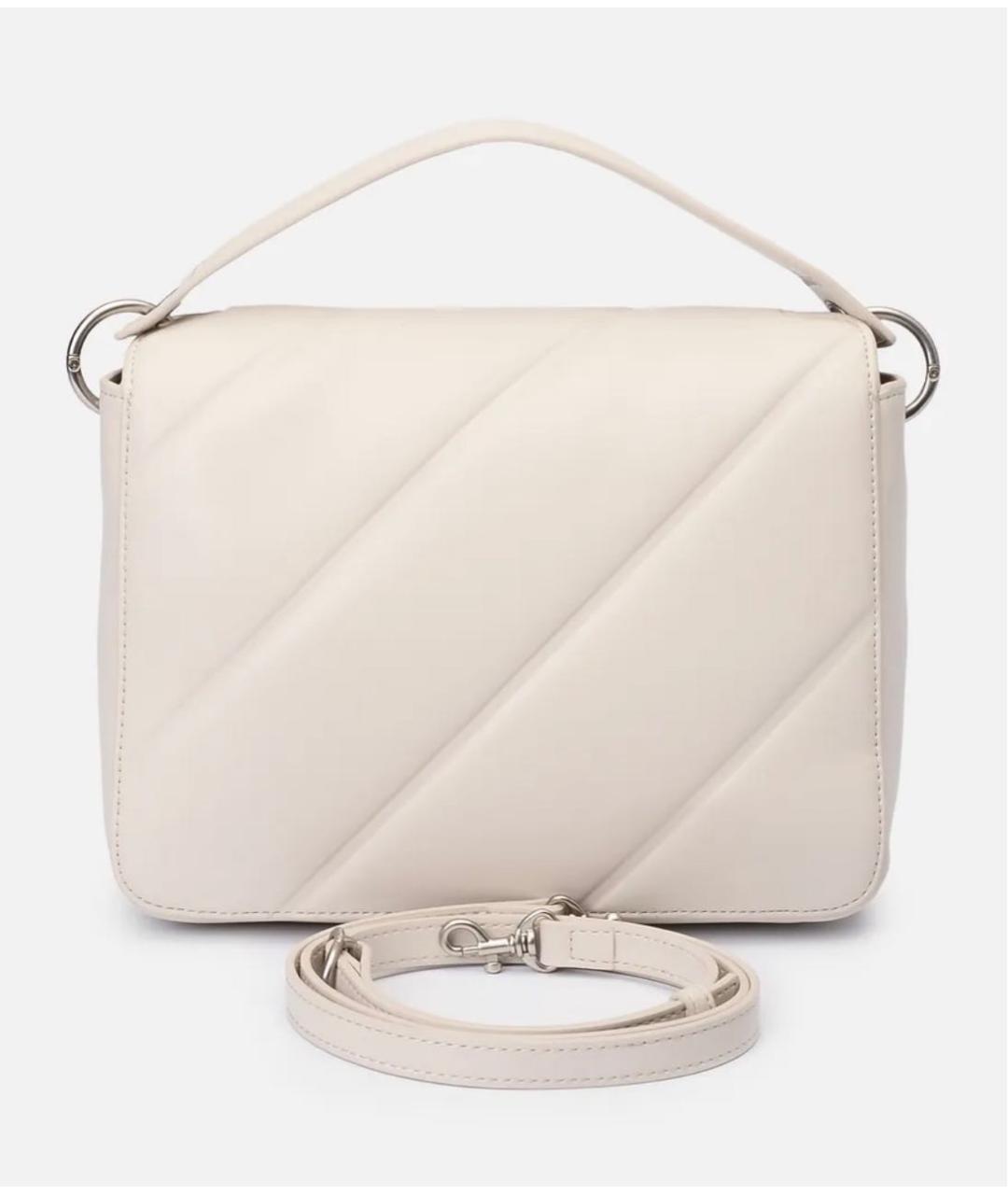 CALVIN KLEIN Белая сумка с короткими ручками из искусственной кожи, фото 2