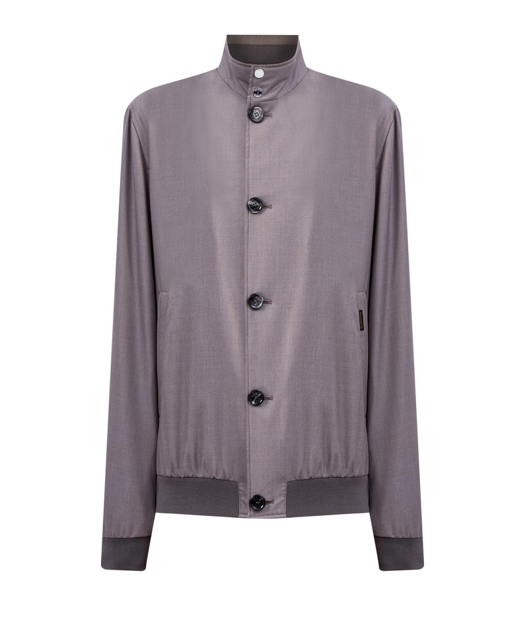 MOORER Бежевая полиэстеровая куртка, фото 1