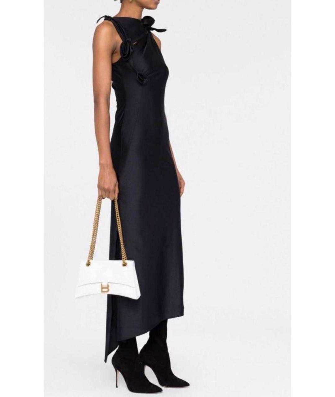 BALENCIAGA Белая кожаная сумка через плечо, фото 4