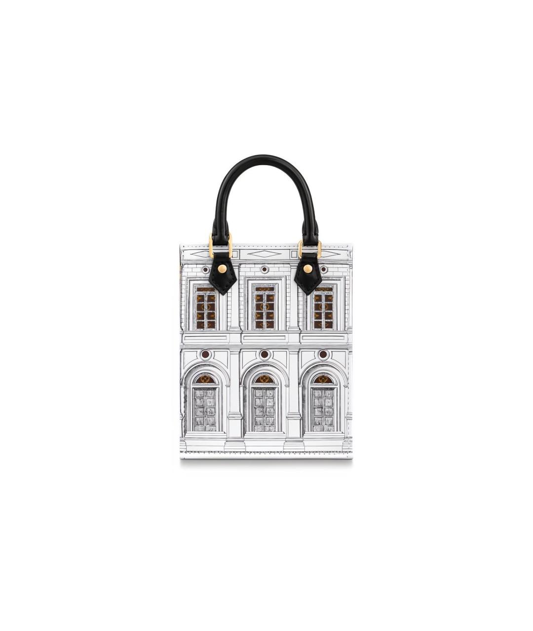 LOUIS VUITTON Белая сумка через плечо, фото 3