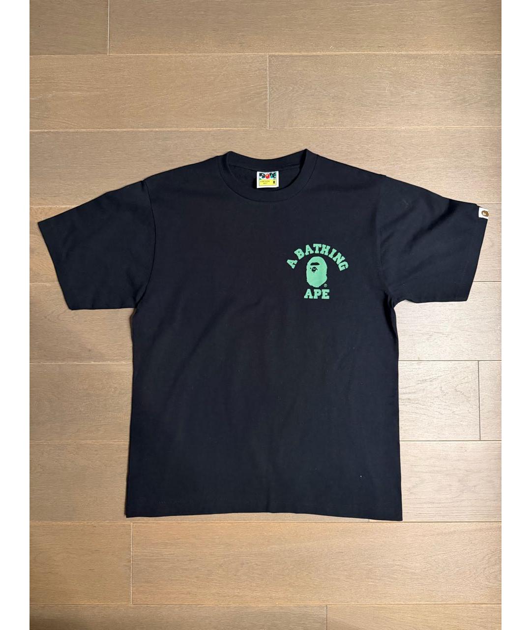 BAPE Черная футболка, фото 5