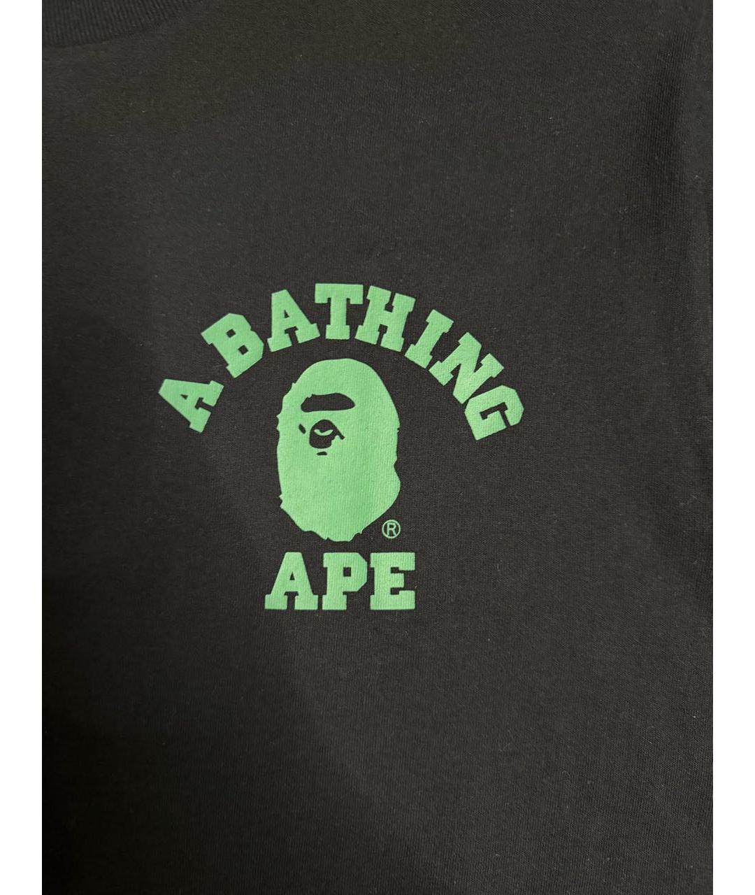 BAPE Черная футболка, фото 3