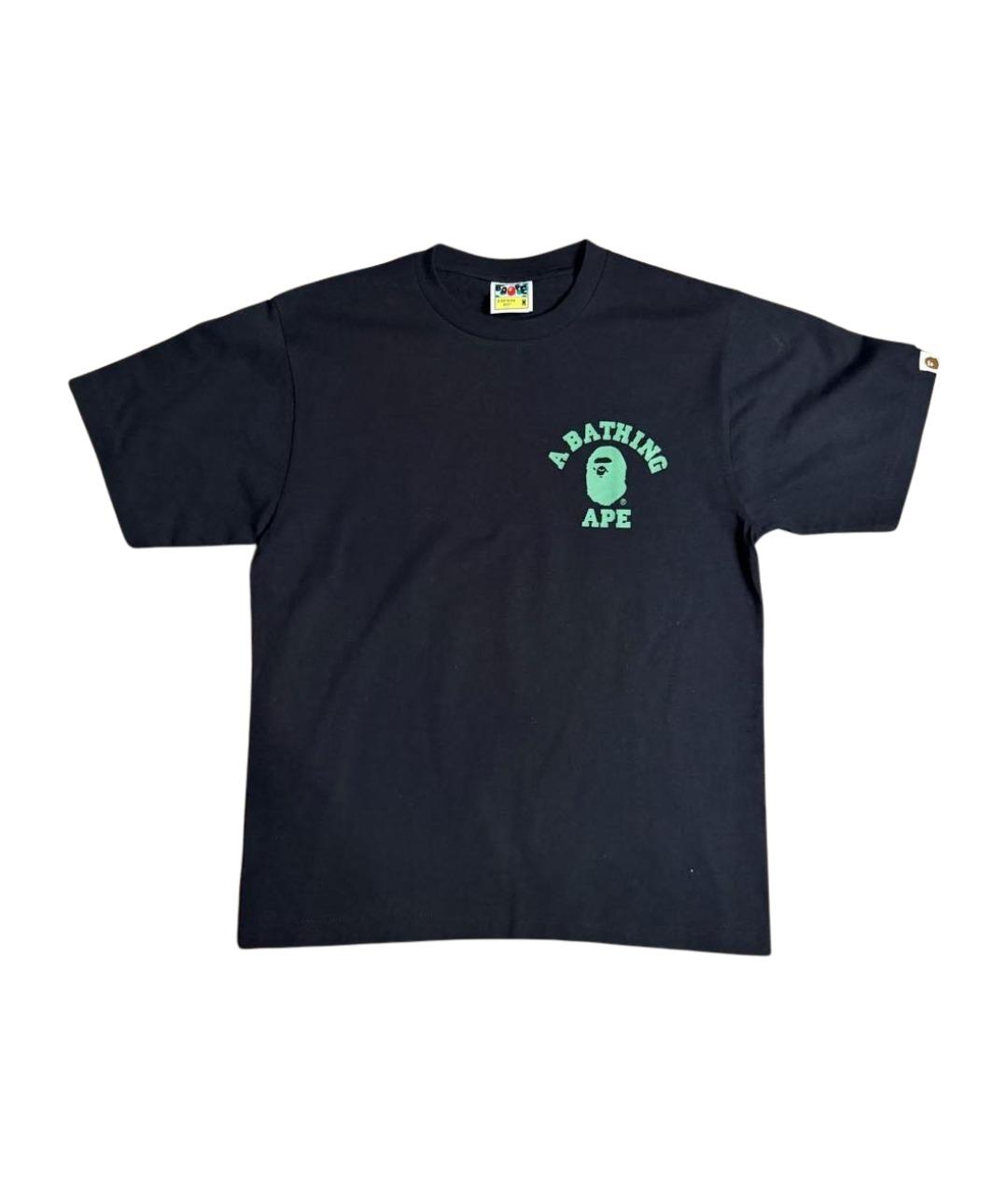 BAPE Черная футболка, фото 1