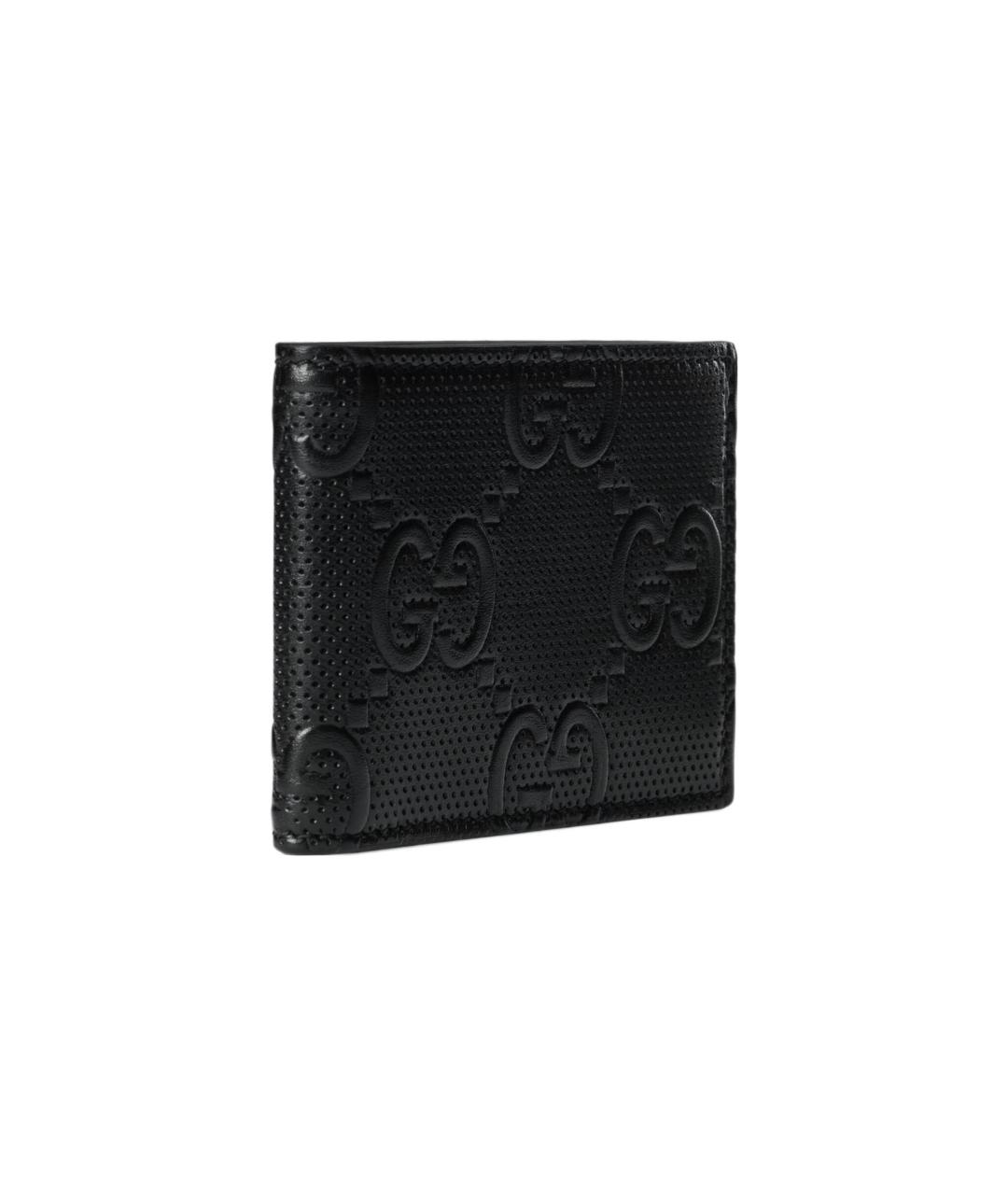 GUCCI Черный кожаный кошелек, фото 2