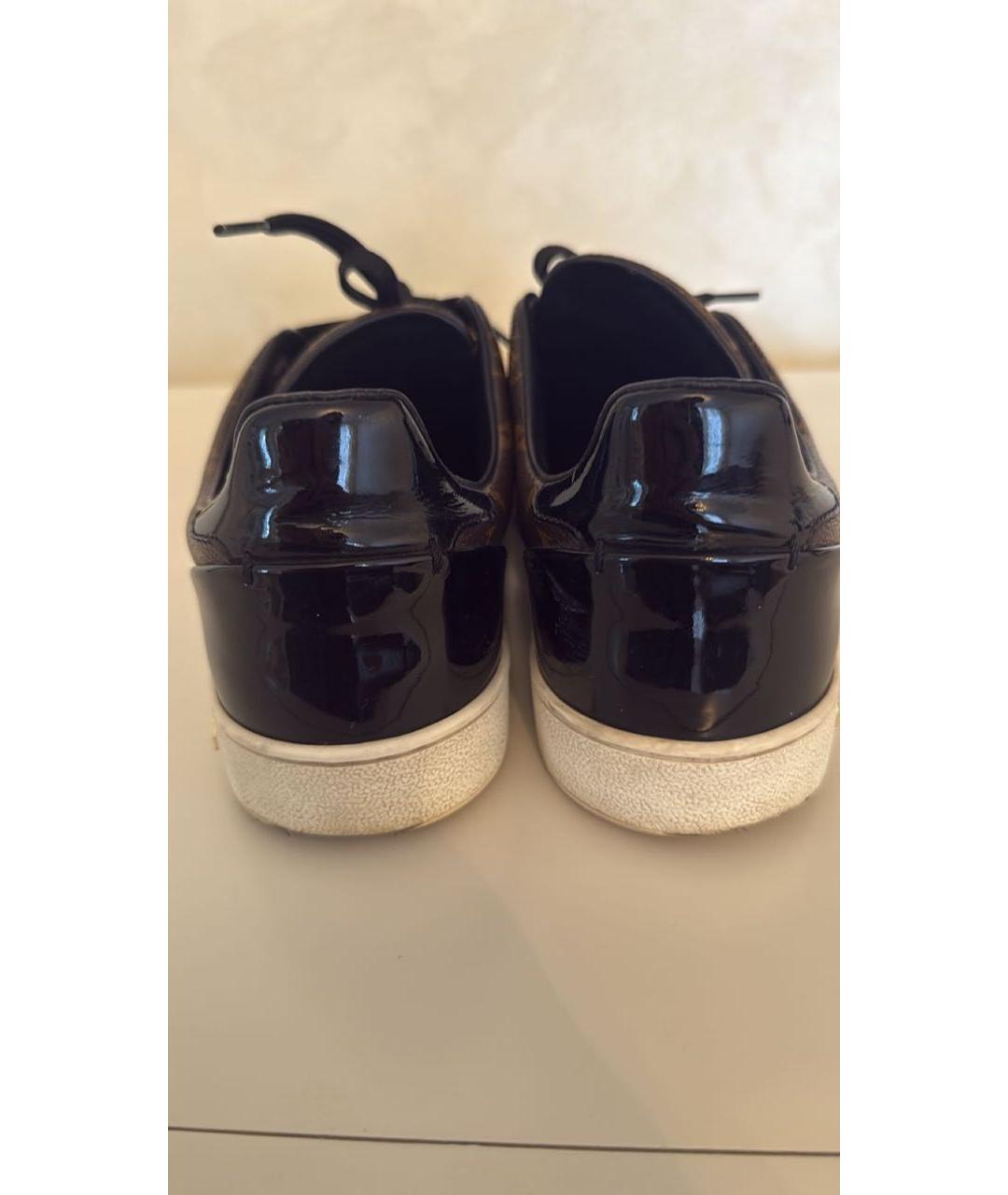 LOUIS VUITTON Коричневые кеды, фото 4