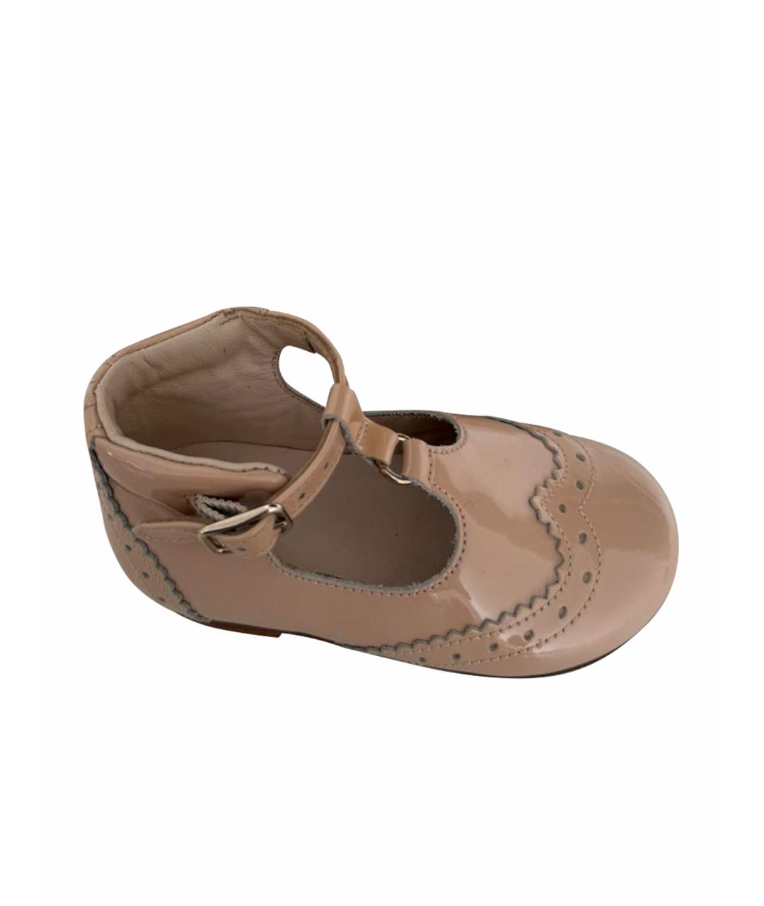 CHLOE Коралловые балетки и туфли из лакированной кожи, фото 1