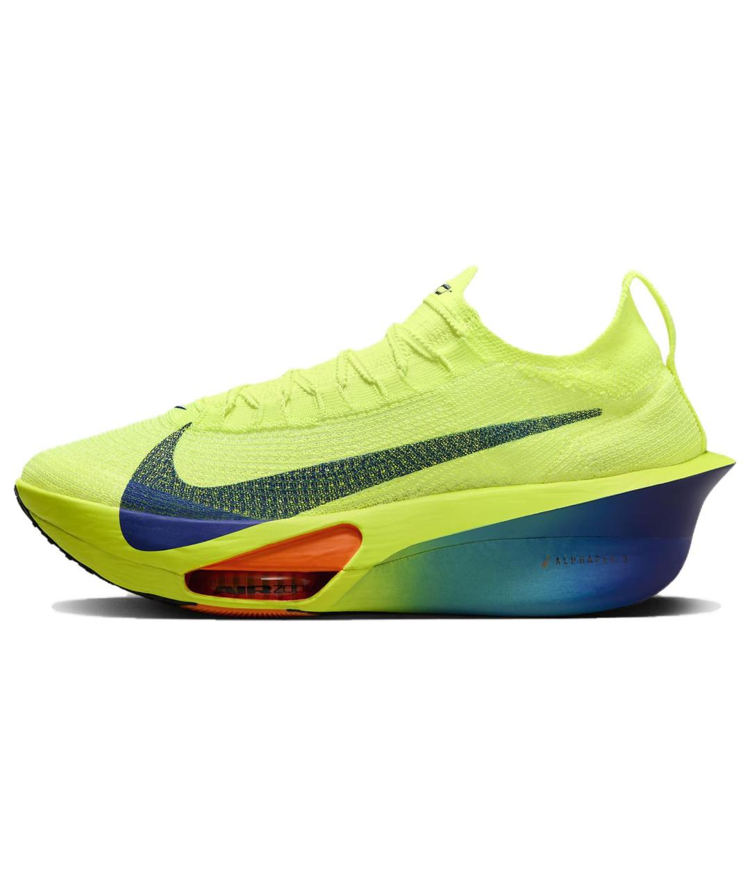 NIKE Желтые низкие кроссовки / кеды, фото 2