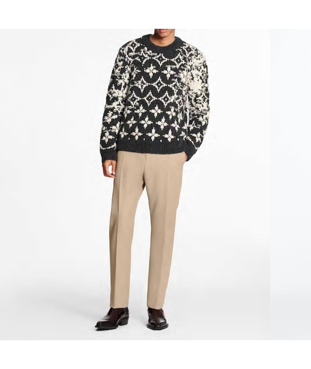 LOUIS VUITTON Черный джемпер / свитер, фото 3