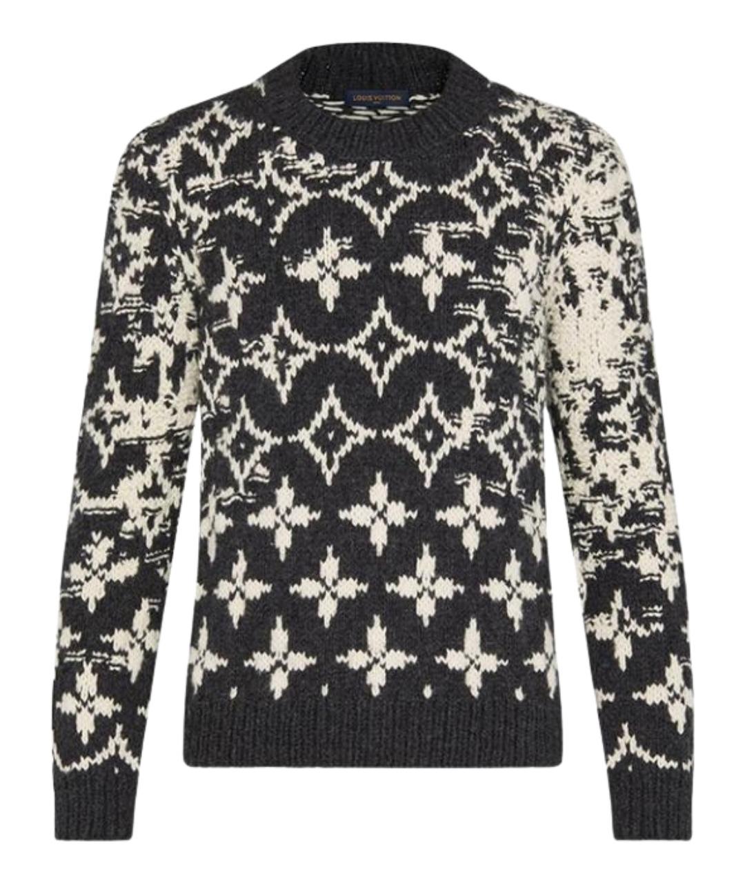 LOUIS VUITTON Черный джемпер / свитер, фото 1
