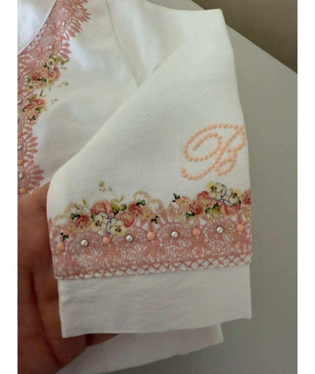 BLUMARINE Белый полиэстеровый жакет / жилет, фото 4