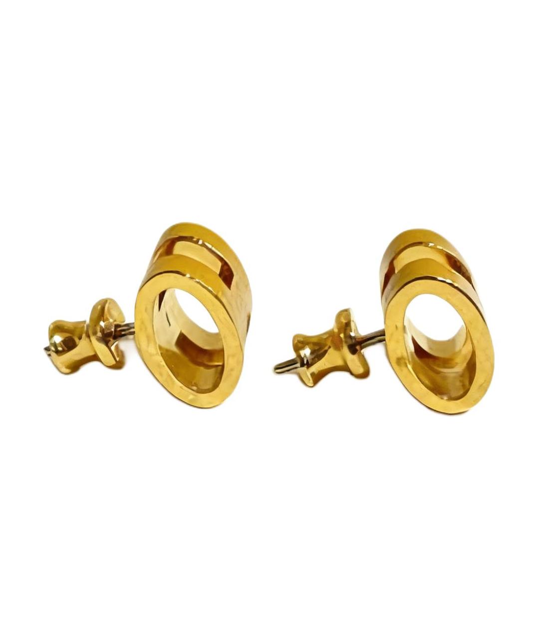 HERMES Золотые серьги, фото 2