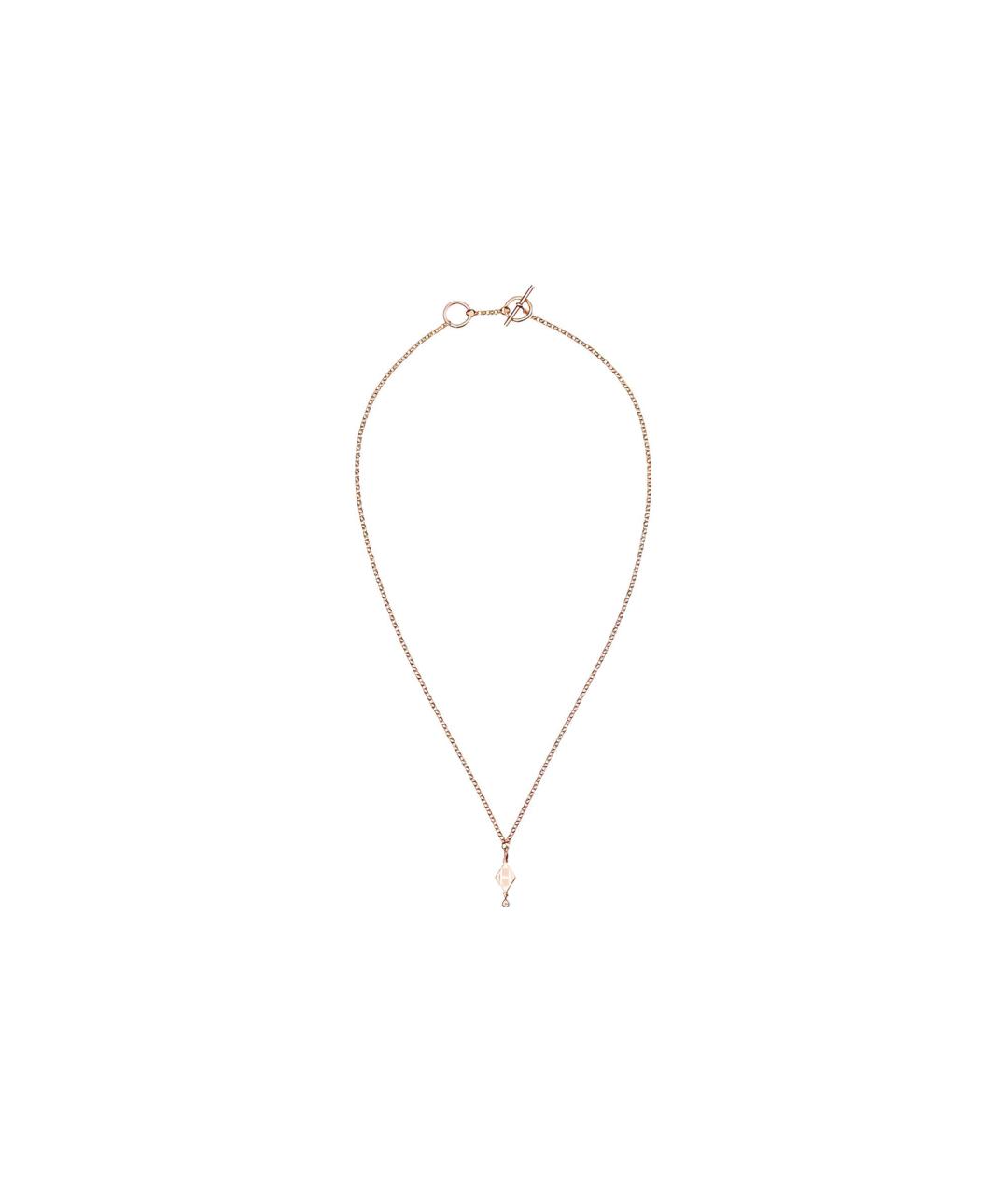 HERMES Розовое колье, фото 2