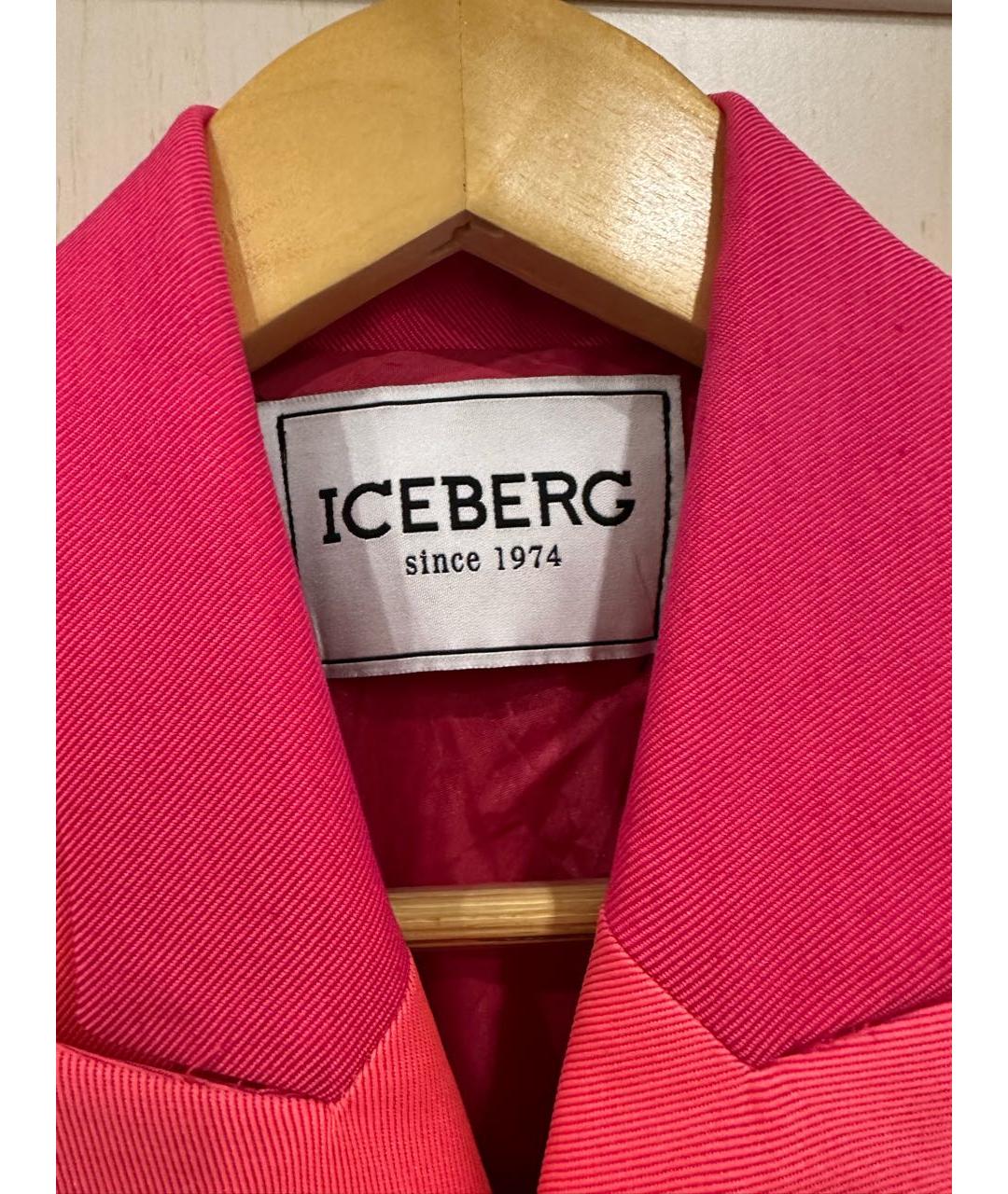 ICEBERG Коралловый хлопковый жилет, фото 4