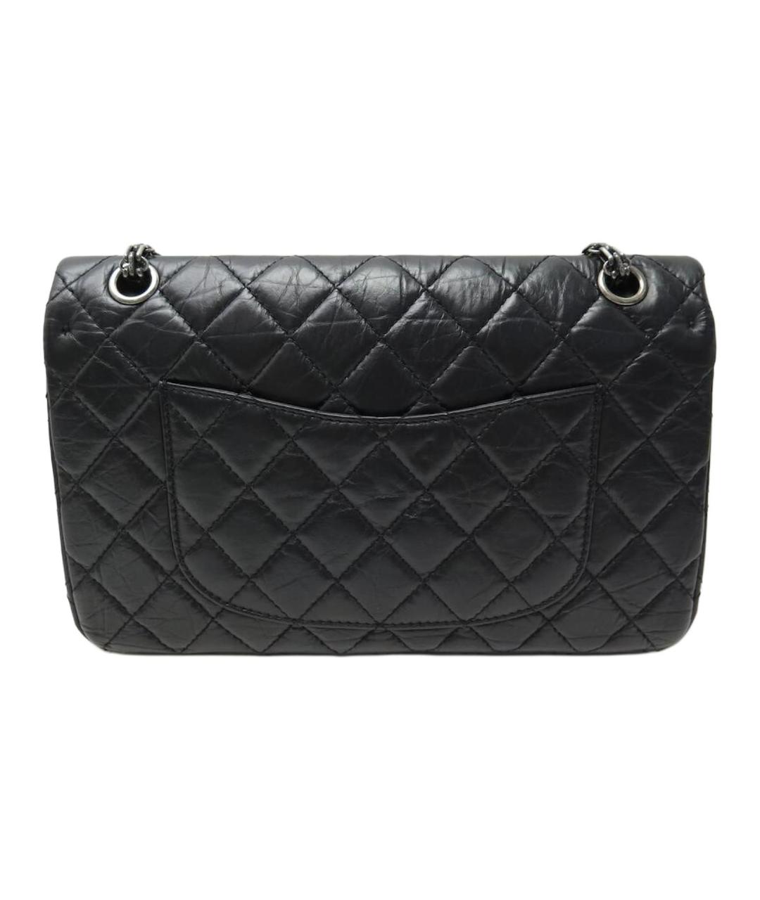 CHANEL Черная кожаная сумка через плечо, фото 2