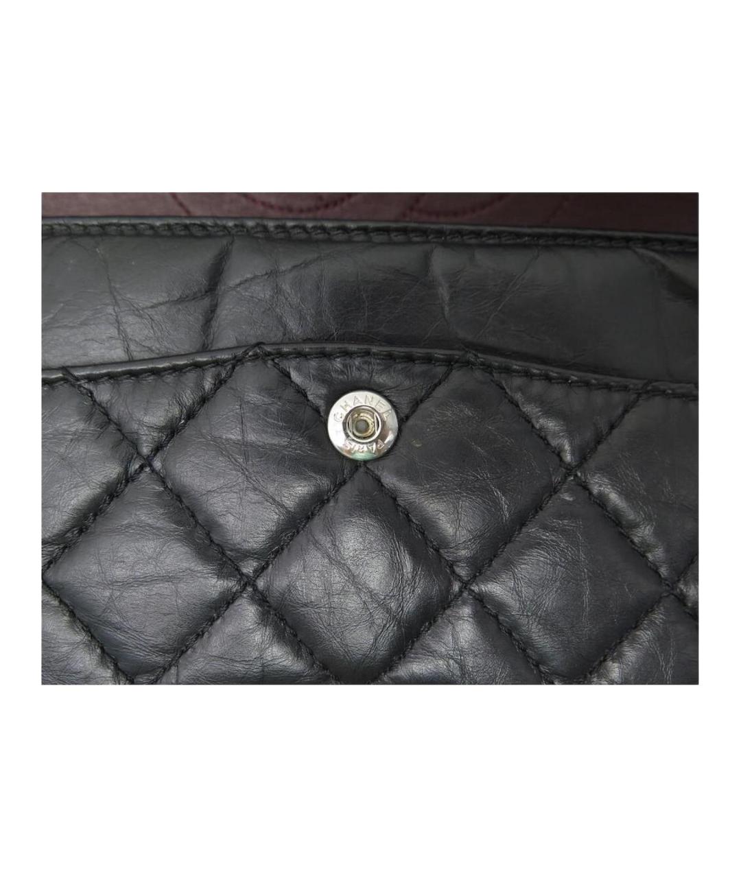 CHANEL Черная кожаная сумка через плечо, фото 4