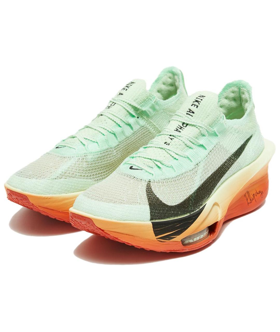 NIKE Салатовые кроссовки, фото 3