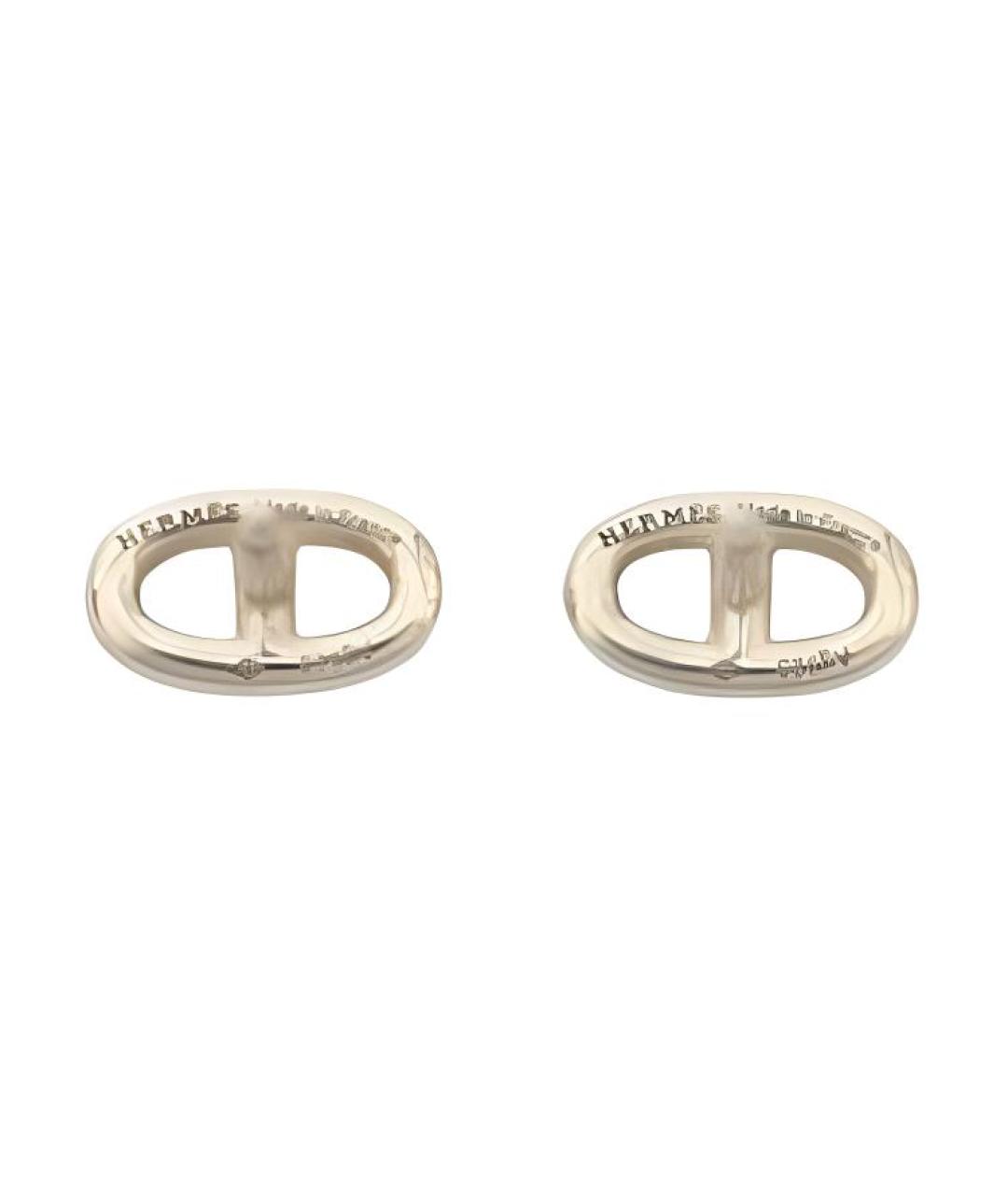 HERMES Серебряные серебряные серьги, фото 2