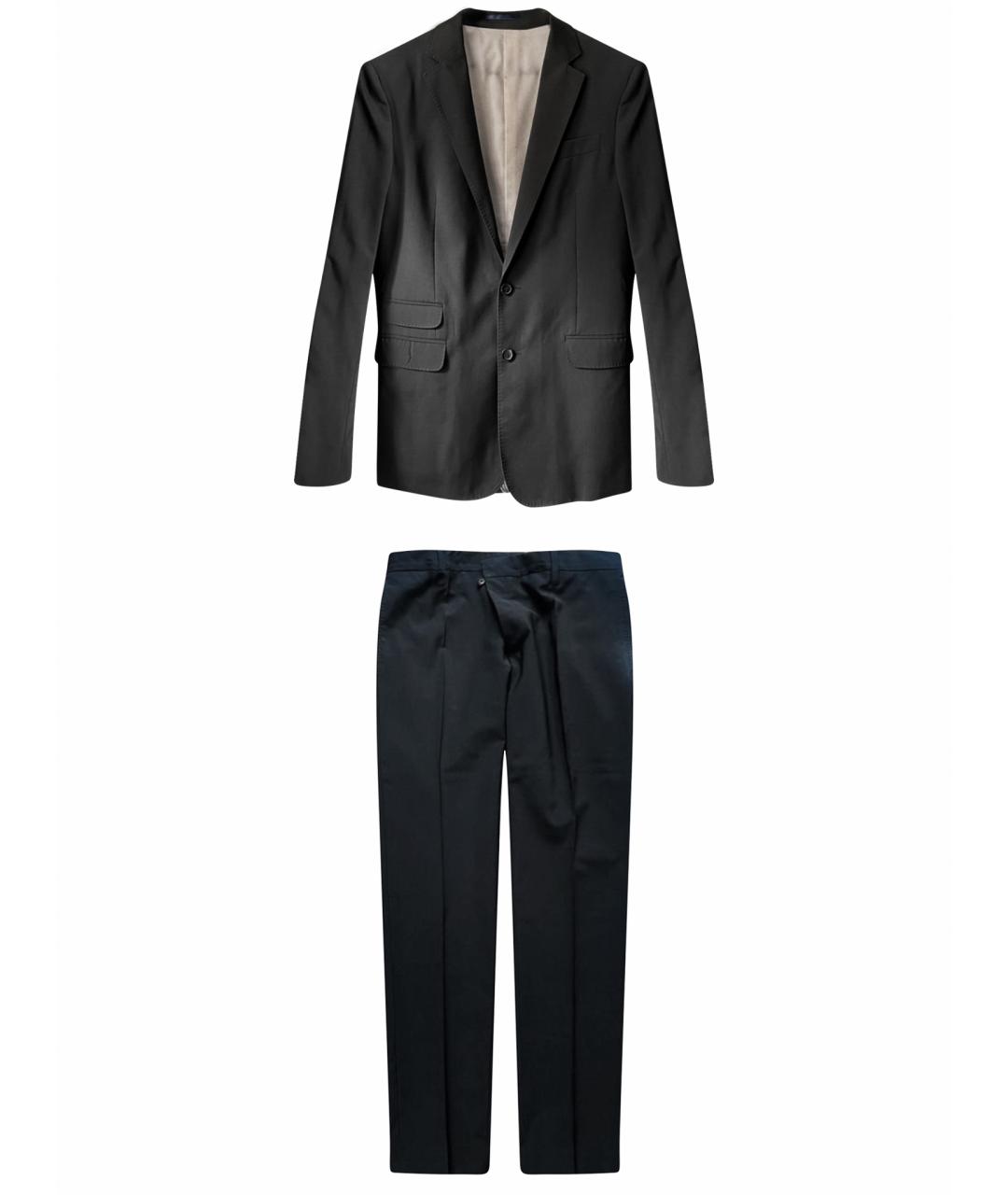 DSQUARED2 Антрацитовый классический костюм, фото 1