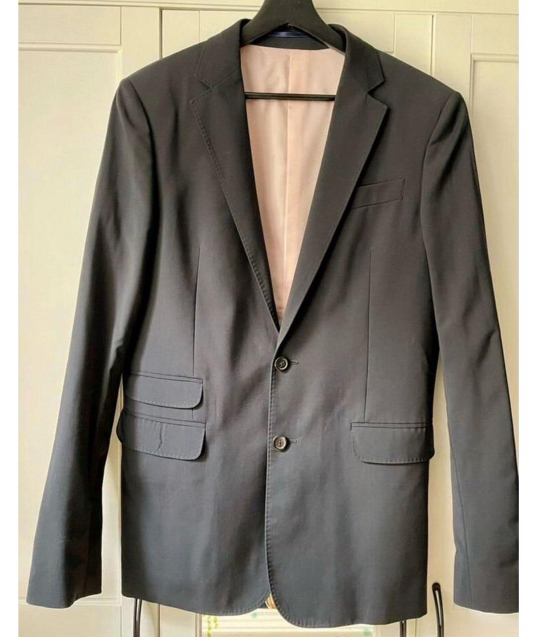 DSQUARED2 Антрацитовый классический костюм, фото 8