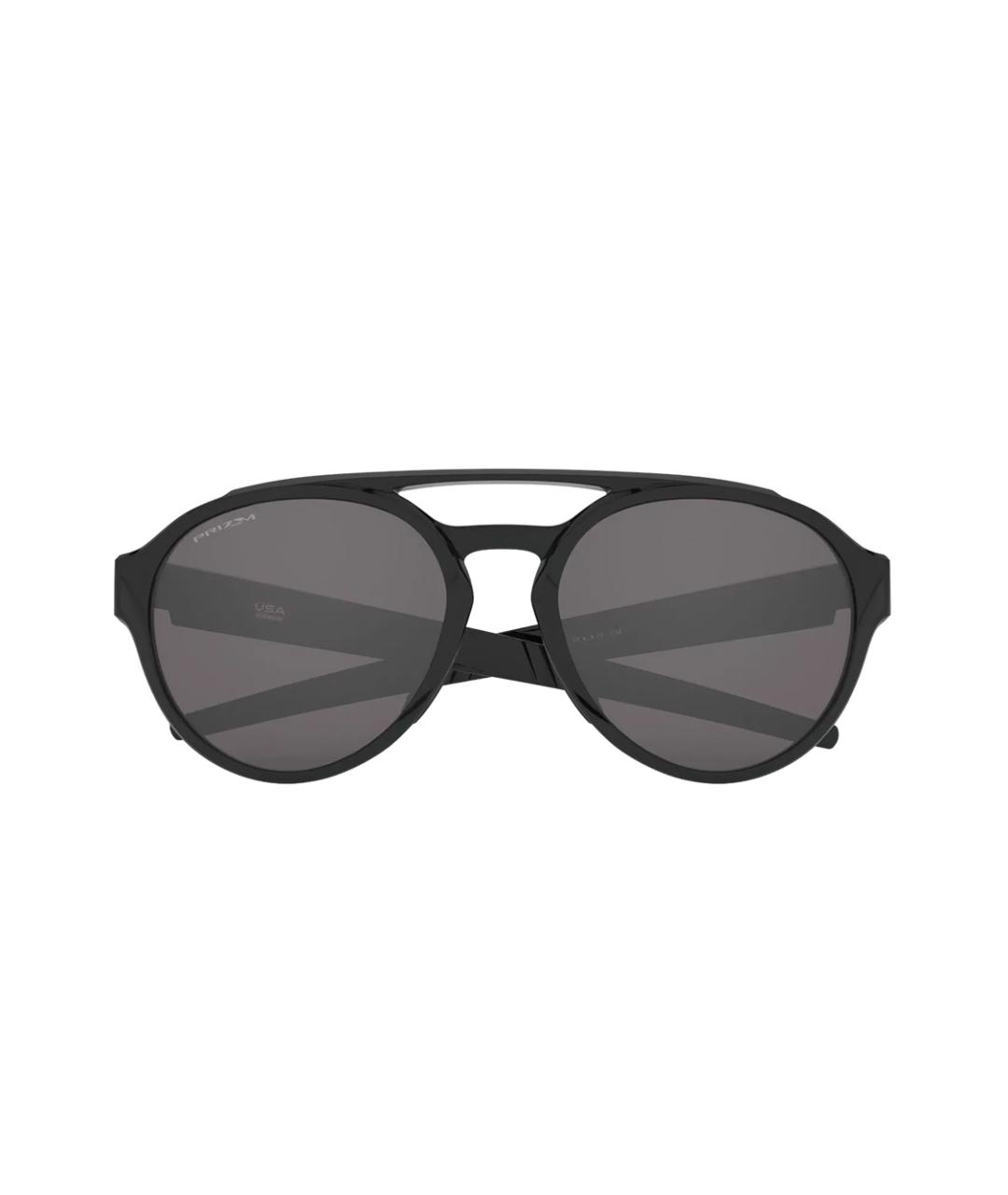 OAKLEY Черные пластиковые солнцезащитные очки, фото 3