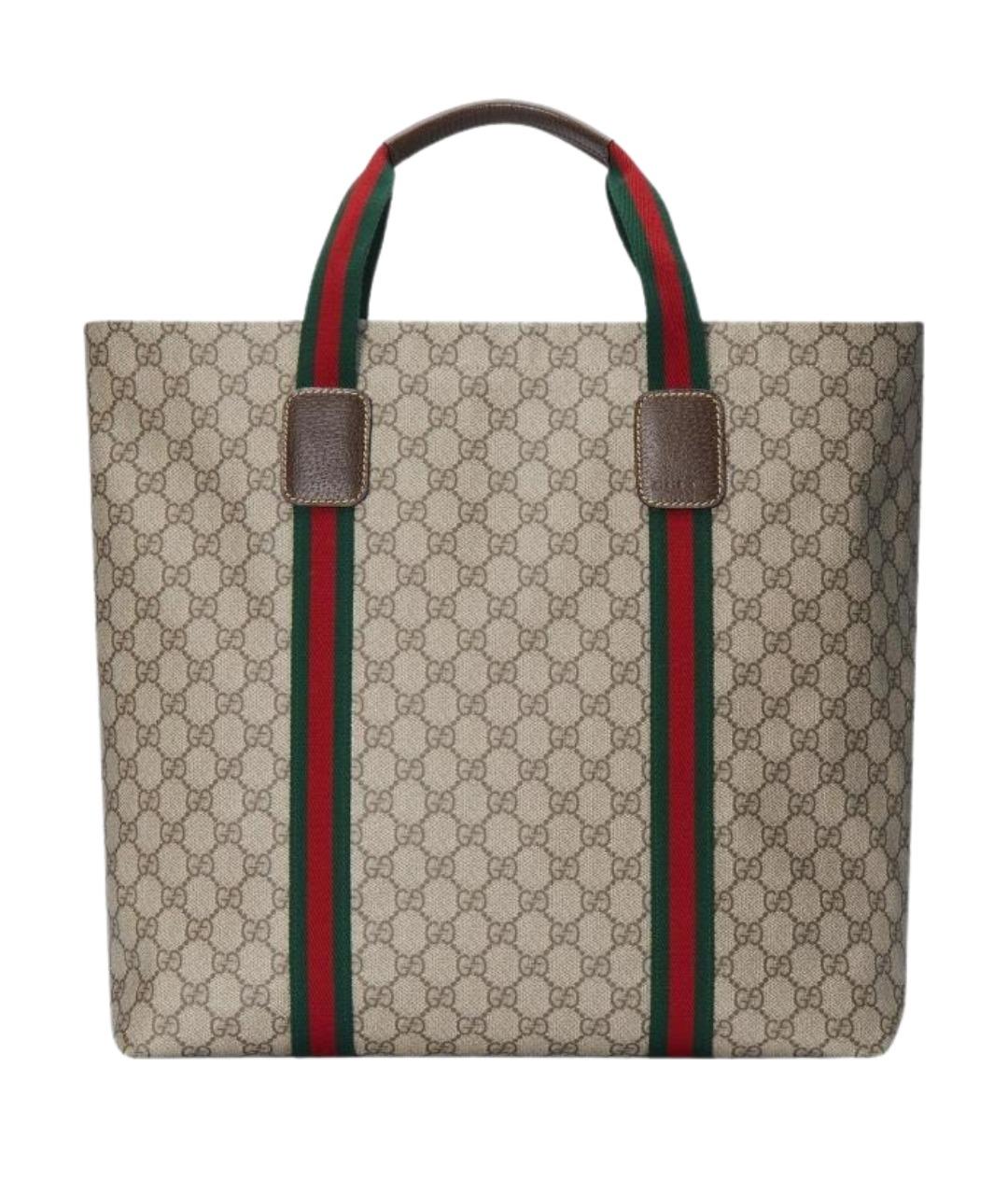 GUCCI Бежевая сумка на плечо, фото 1