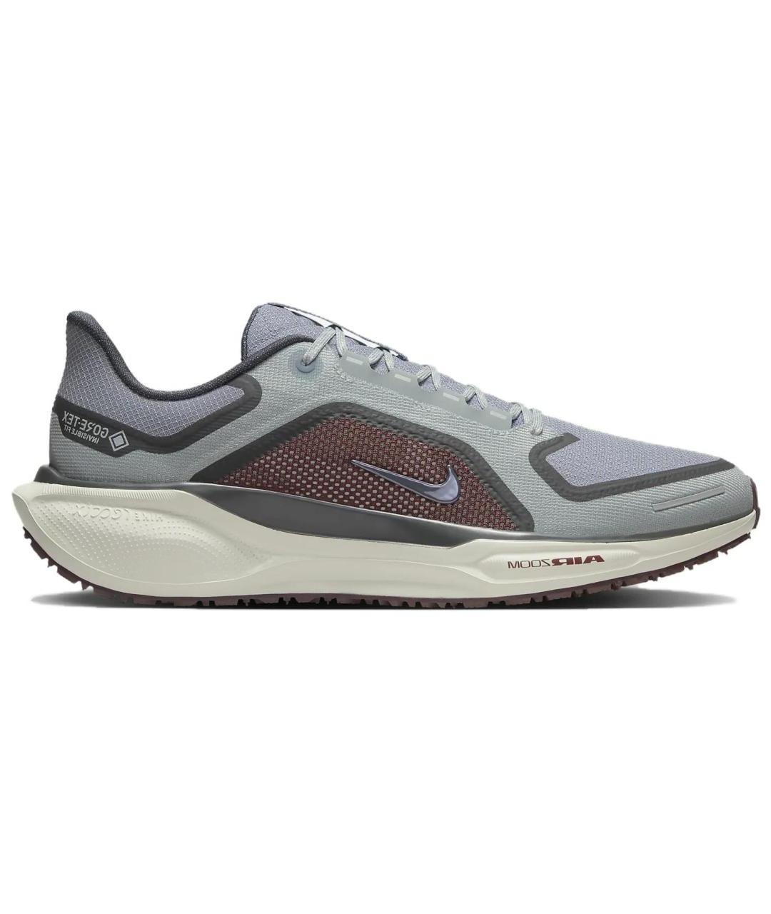 NIKE Серые низкие кроссовки / кеды, фото 1