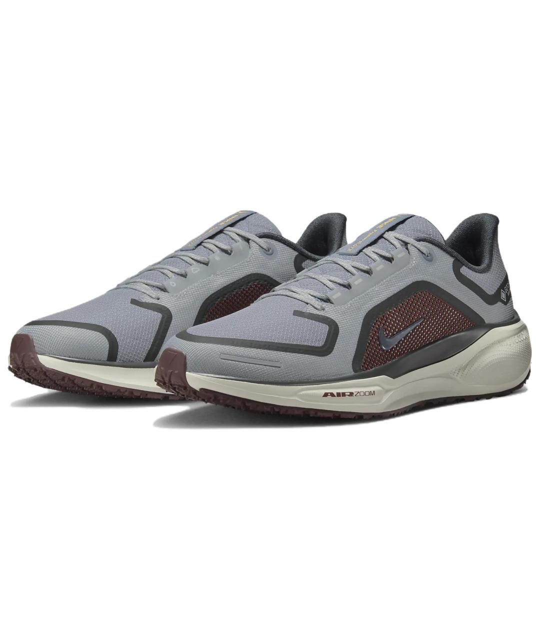 NIKE Серые низкие кроссовки / кеды, фото 4