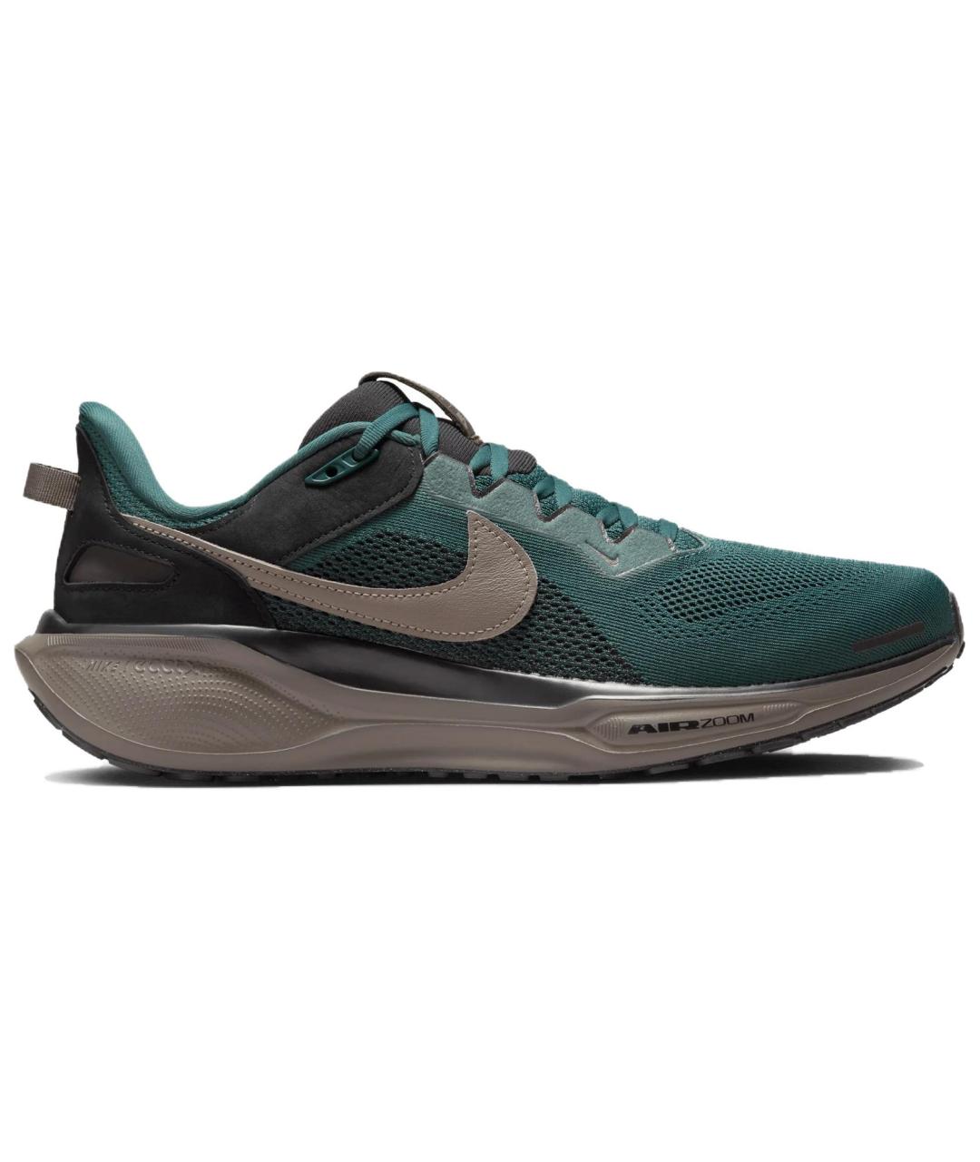 NIKE Зеленые низкие кроссовки / кеды, фото 1