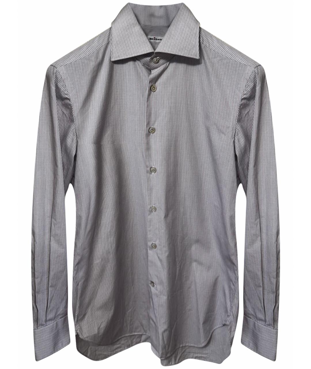 KITON Мульти хлопковая классическая рубашка, фото 1