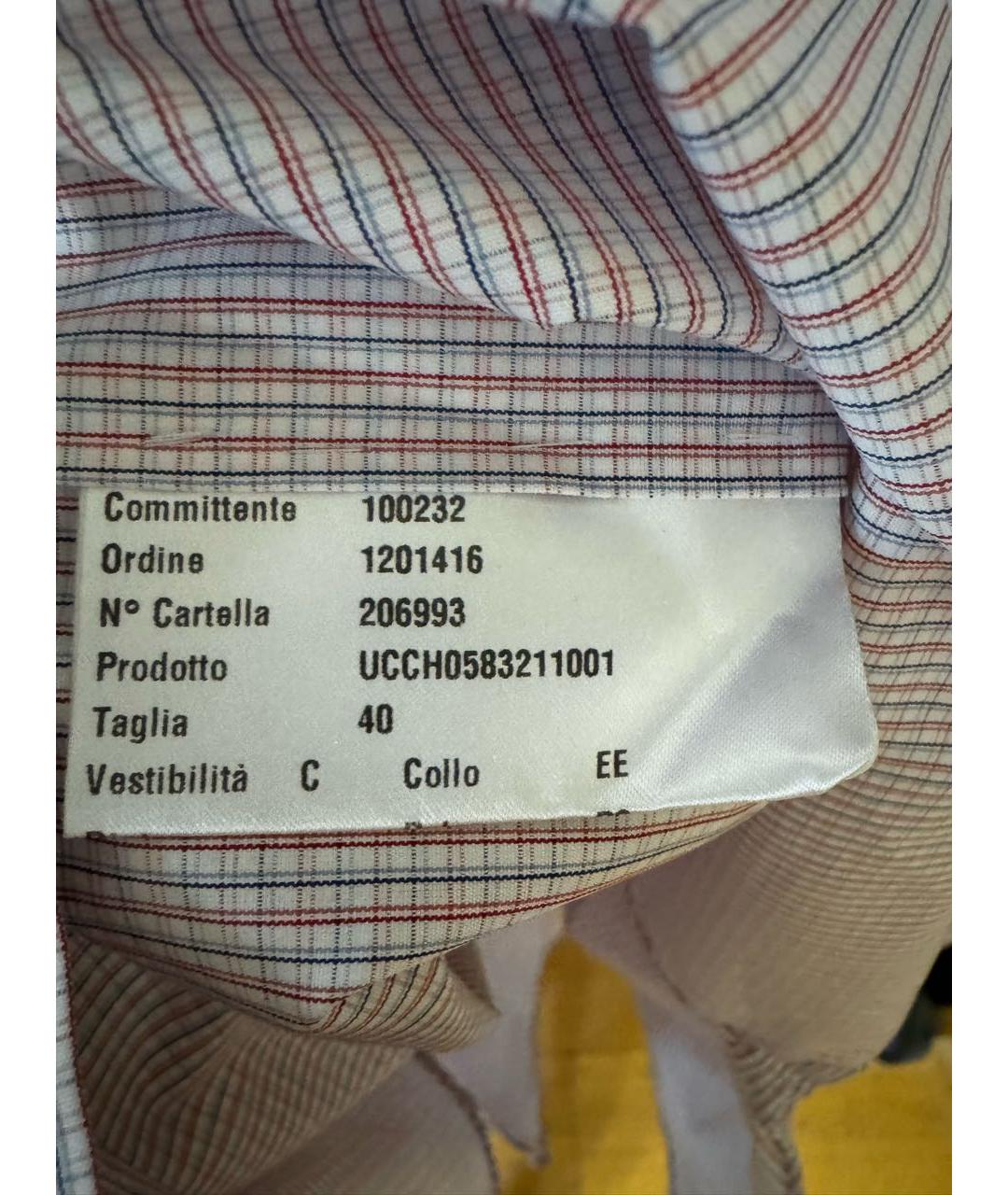 KITON Мульти хлопковая классическая рубашка, фото 6