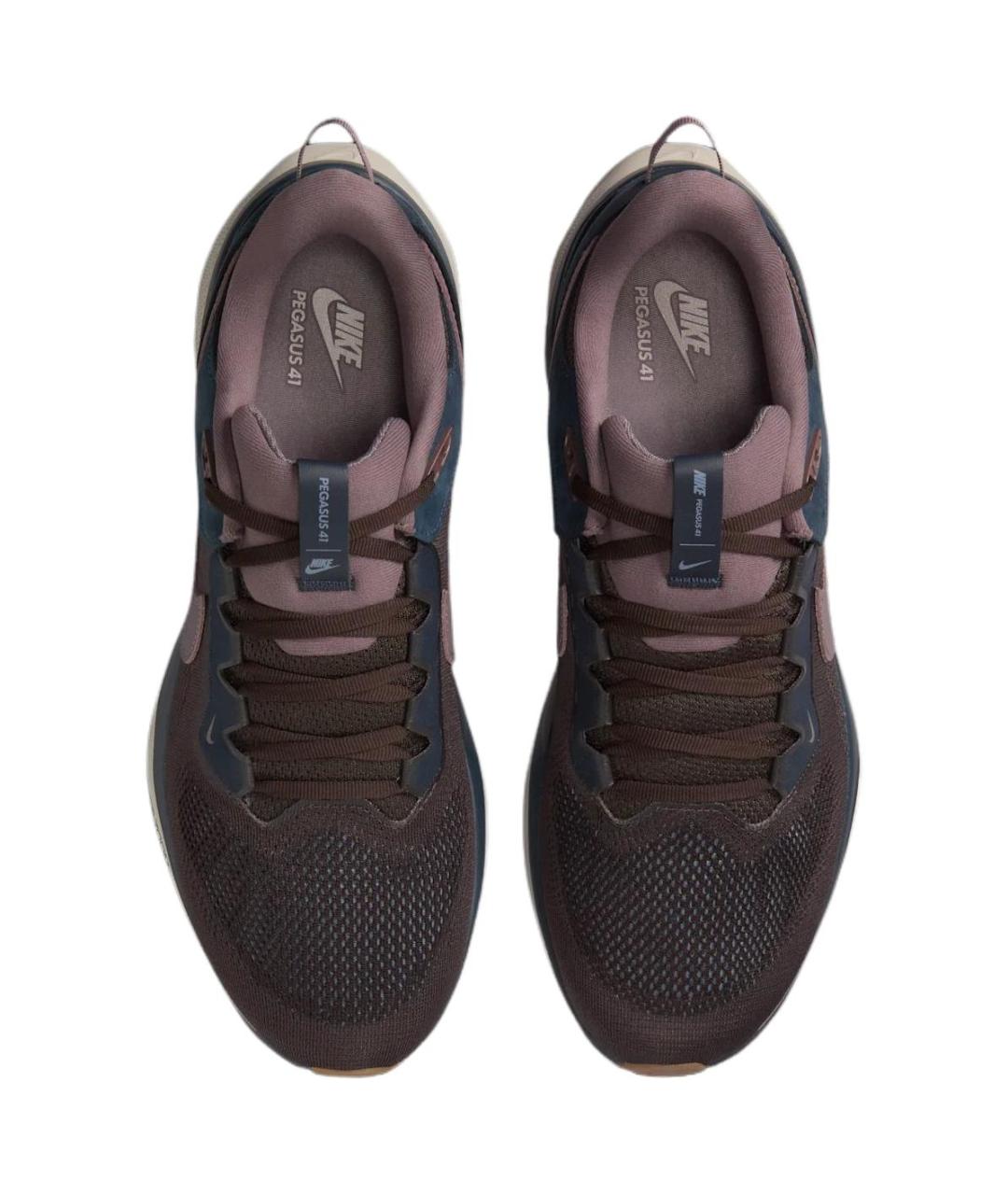 NIKE Коричневые низкие кроссовки / кеды, фото 4