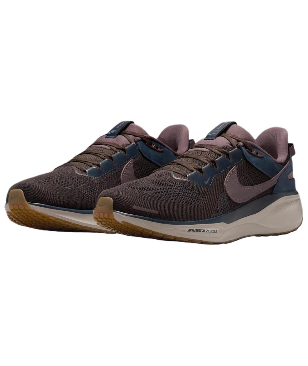 NIKE Коричневые низкие кроссовки / кеды, фото 3