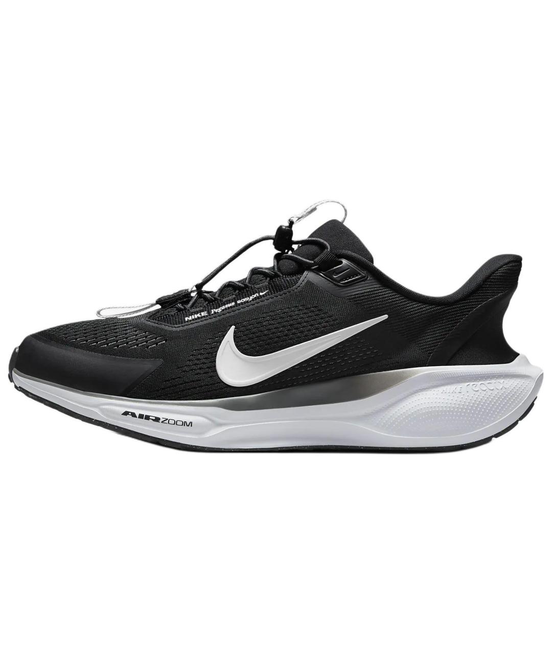 NIKE Черные низкие кроссовки / кеды, фото 3