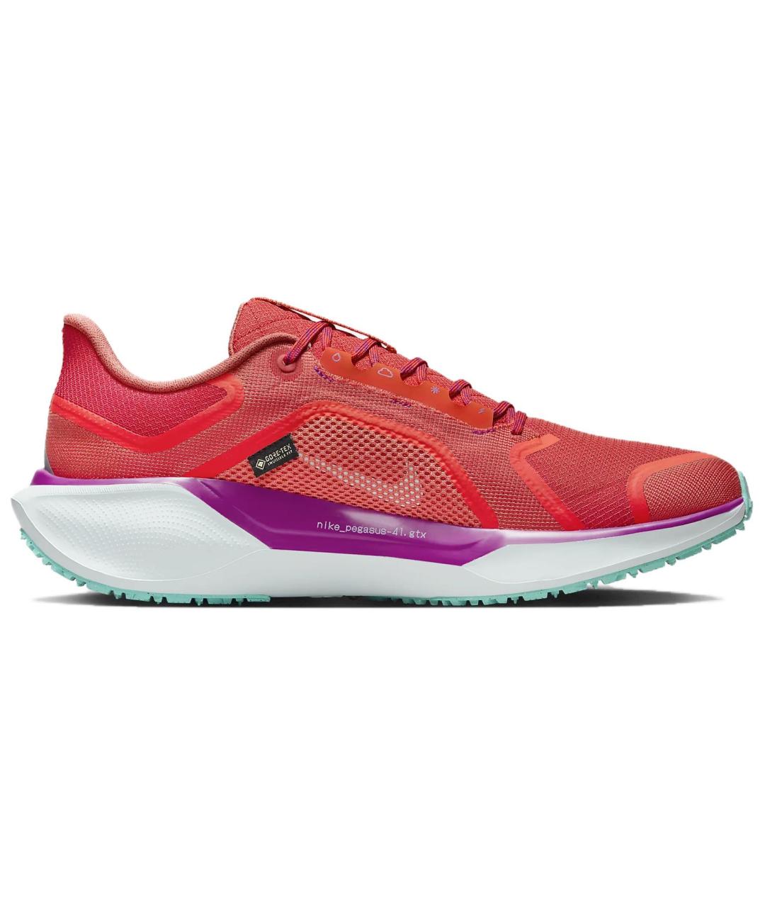 NIKE Красные низкие кроссовки / кеды, фото 3