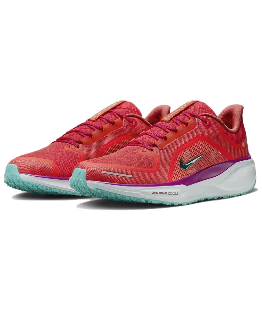 NIKE Красные низкие кроссовки / кеды, фото 4