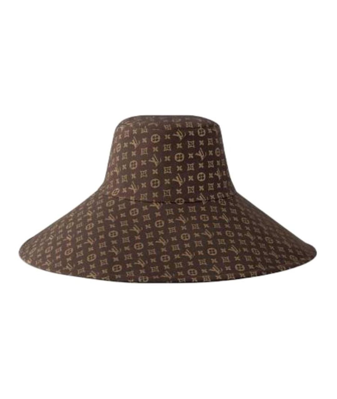 LOUIS VUITTON Коричневая панама, фото 1