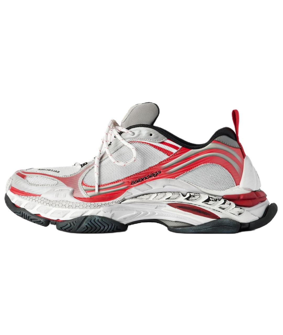 BALENCIAGA Красные низкие кроссовки / кеды, фото 2