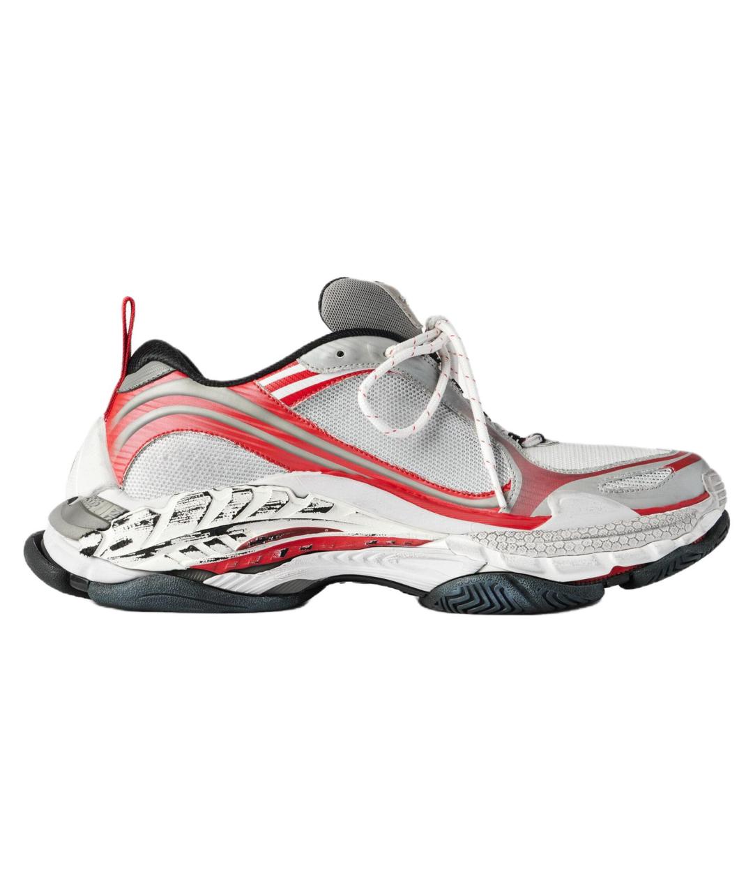 BALENCIAGA Красные низкие кроссовки / кеды, фото 1