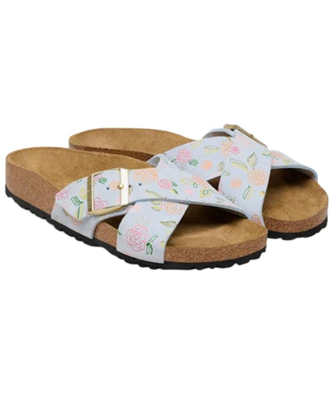 BIRKENSTOCK Синие сандалии, фото 2