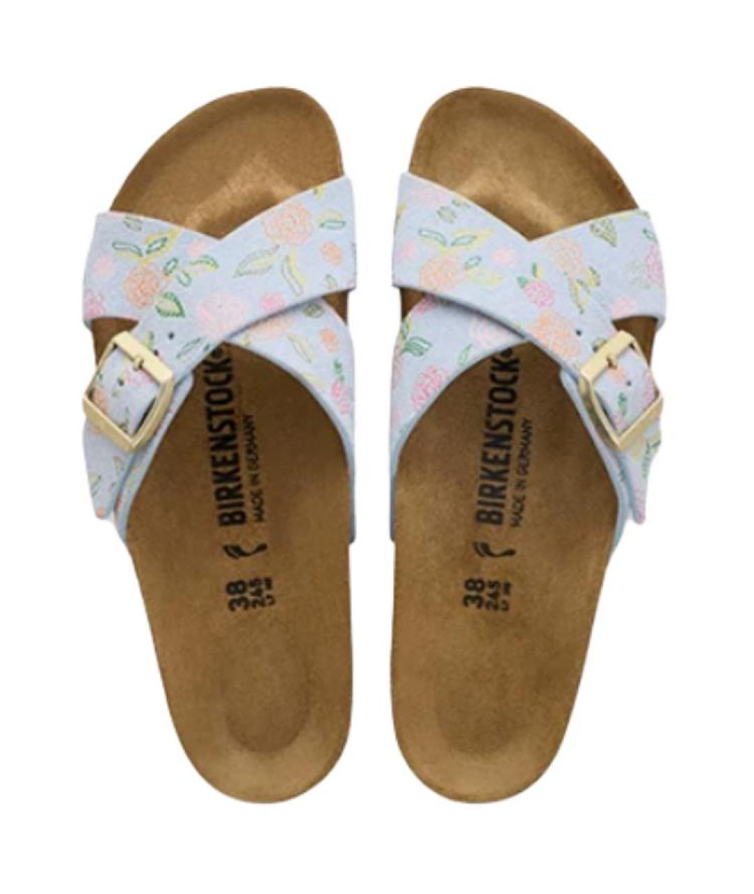 BIRKENSTOCK Синие сандалии, фото 3