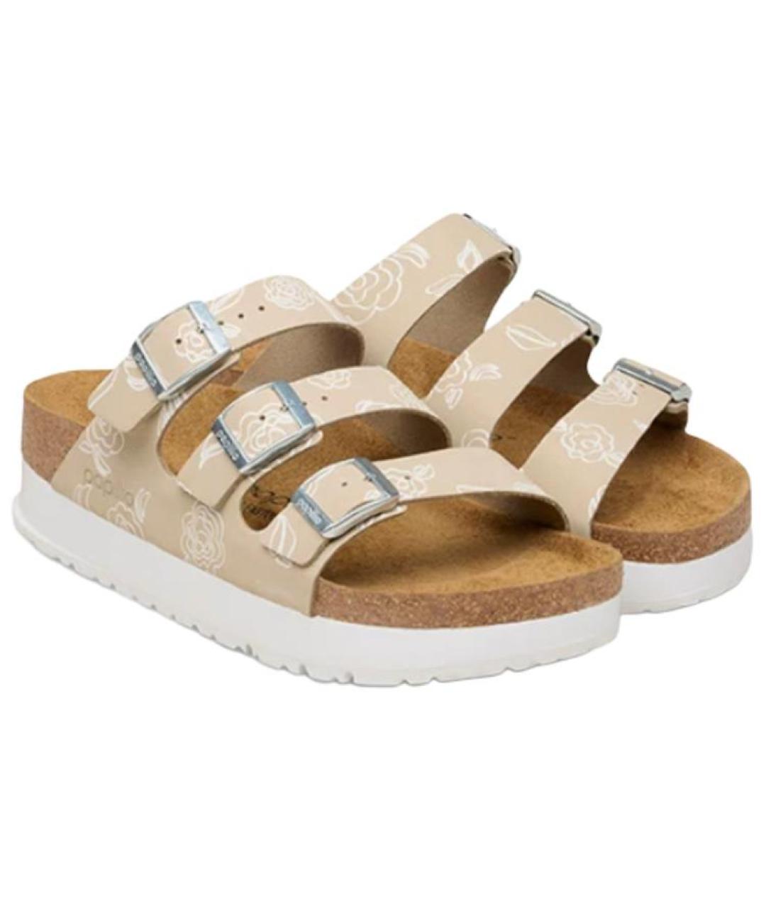 BIRKENSTOCK Белые сандалии, фото 2
