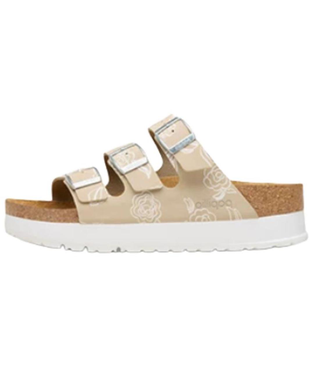 BIRKENSTOCK Белые сандалии, фото 4